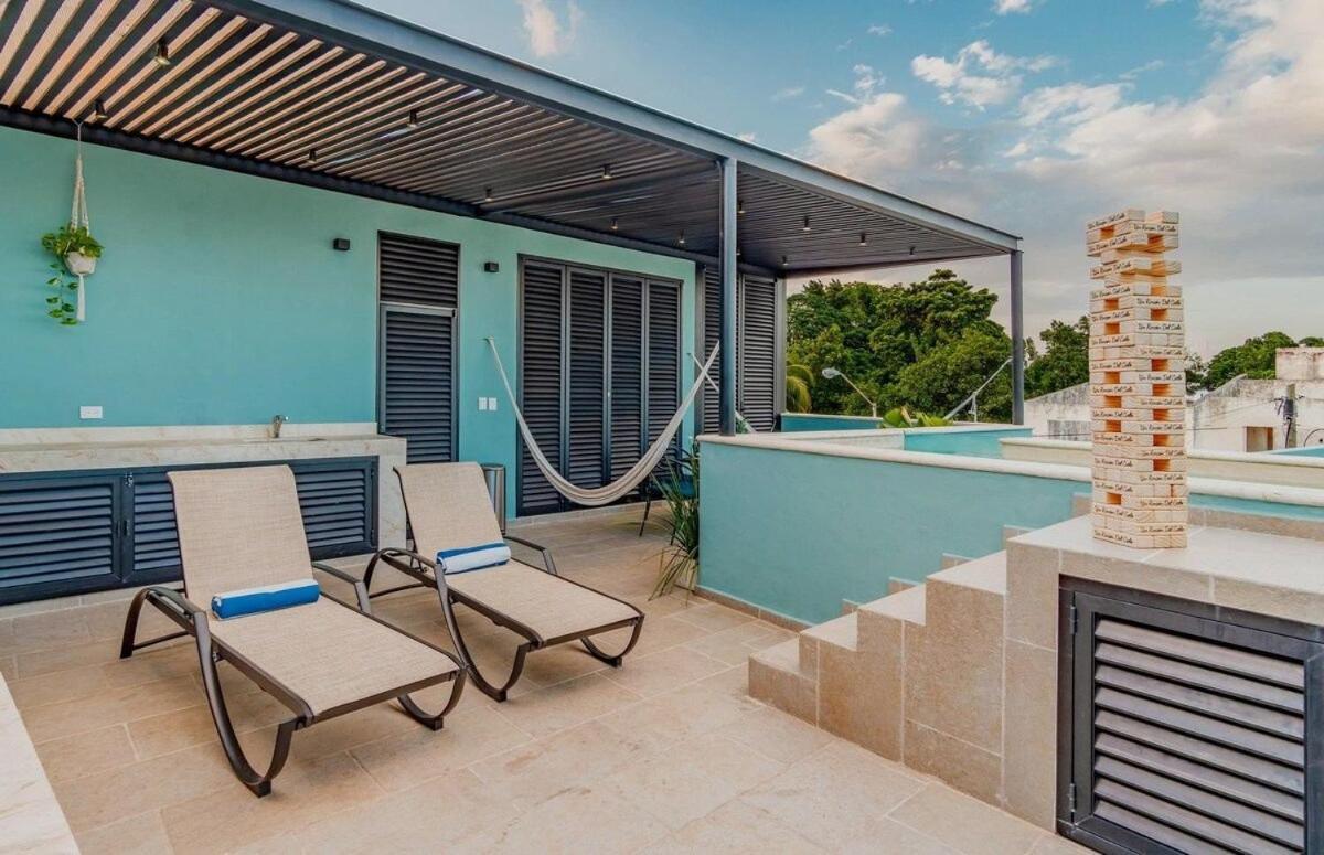 Rincon Del Cielo Rooftop With Glass Walled Pool Mérida Esterno foto