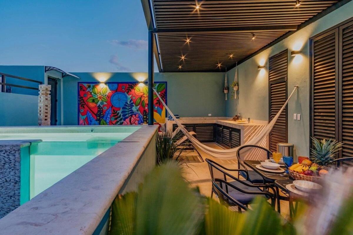 Rincon Del Cielo Rooftop With Glass Walled Pool Mérida Esterno foto